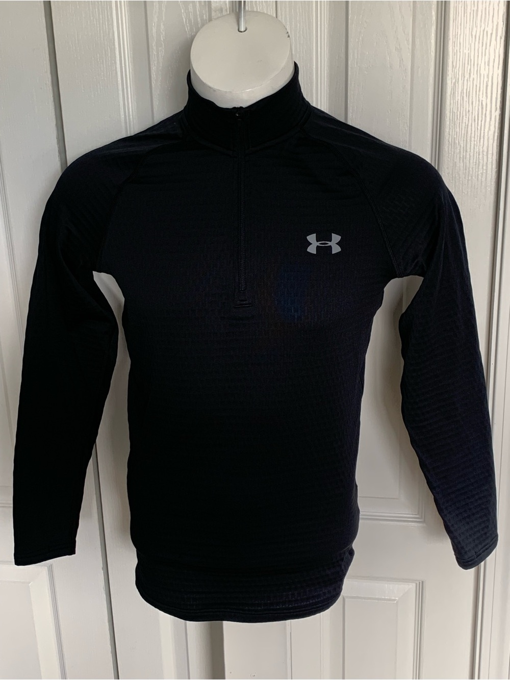 Under Armour Black ‘base 2.0’ Half-Zip Performance Top
